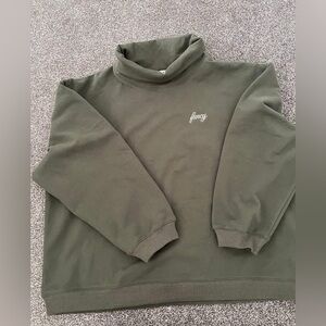 Fancy D Hunter Green Mockneck & Sweats